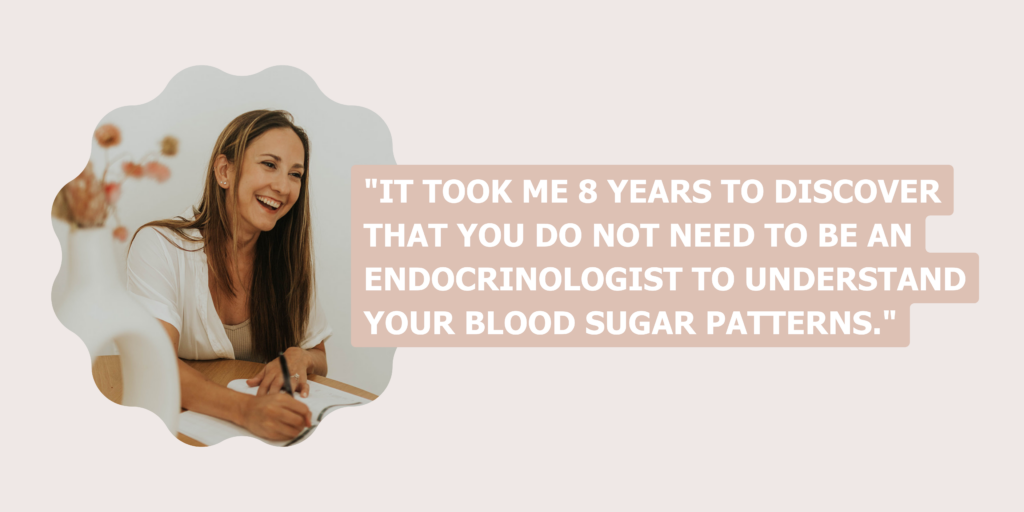 It took me 8 years to discover that you do not need to be an endocrinologist to understand your blood sugar patterns